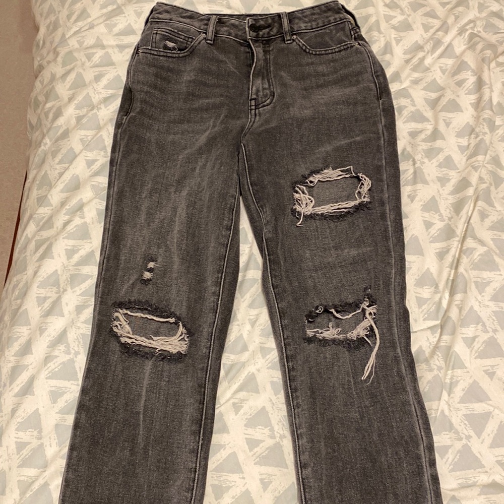 Pacsun distressed mom jeans